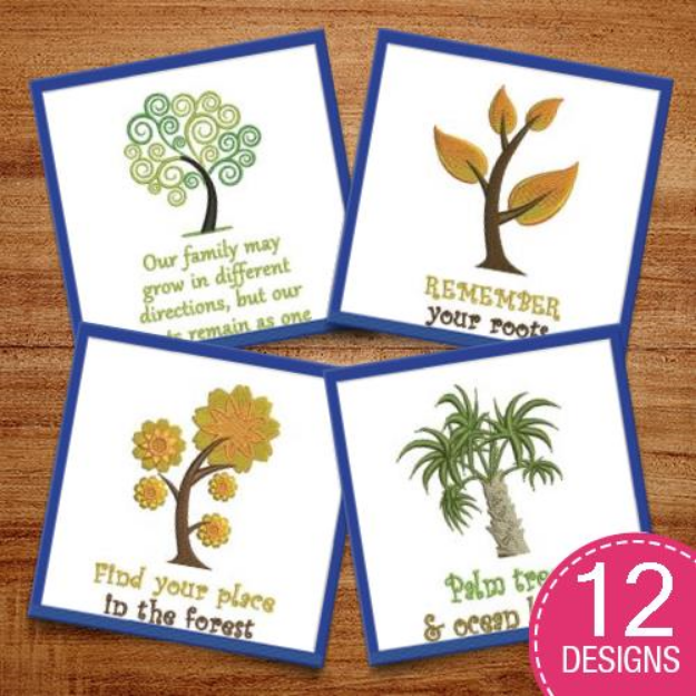 Picture of Find Your Forest Embroidery Design Pack