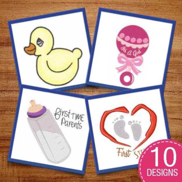 Picture of All For Baby Embroidery Design Pack