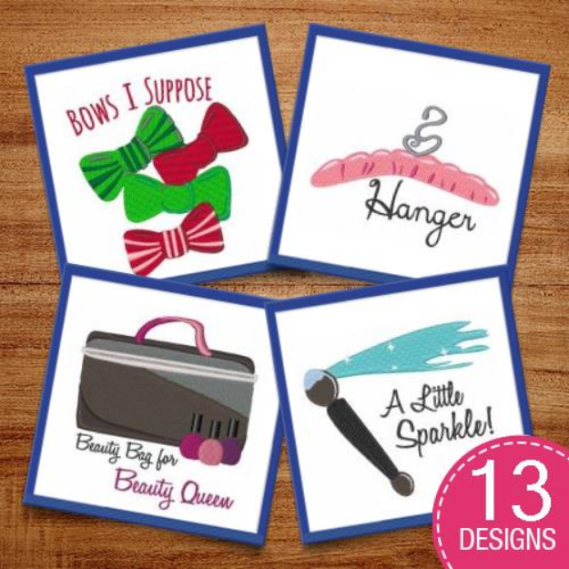Picture of Add An Accessory! Embroidery Design Pack