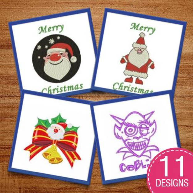 Picture of Fall & Winter Holidays Embroidery Design Pack
