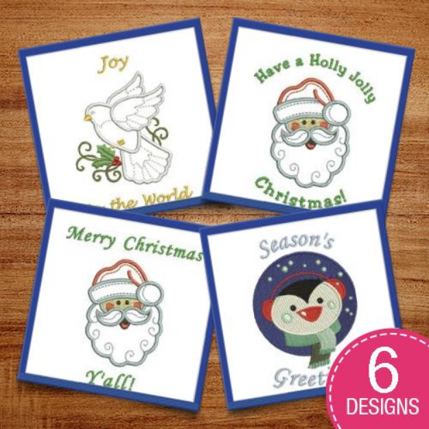 Picture of Have A Jolly Christmas! Embroidery Design Pack