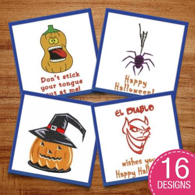 Picture of Halloween Hijinx! Embroidery Design Pack