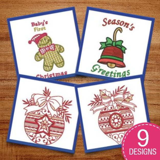 Picture of Decorate For Christmas! Embroidery Design Pack