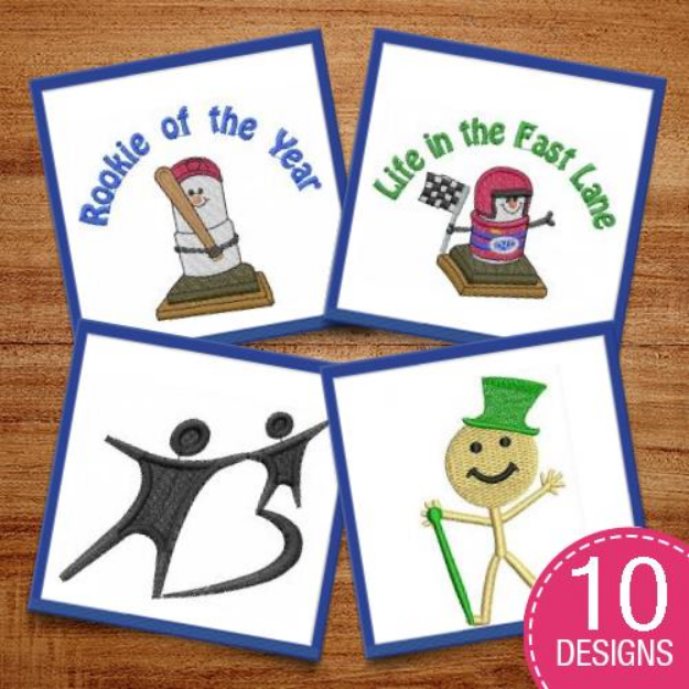 Picture of All Things Boy! Embroidery Design Pack