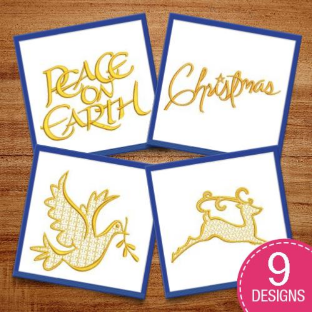 Picture of Deco Christmas Embroidery Design Pack