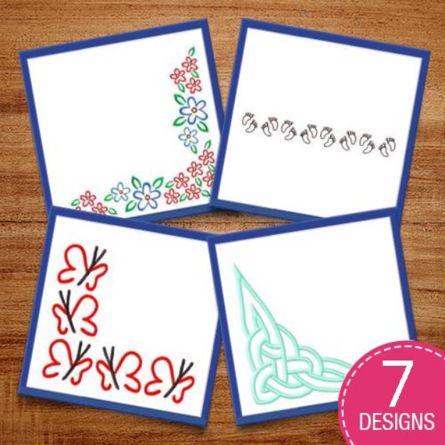 Picture of Frames & Borders Oh My! Embroidery Design Pack