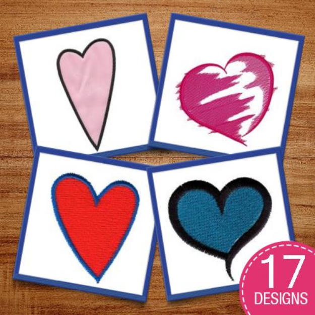 Picture of A Whole Lotta Love Embroidery Design Pack