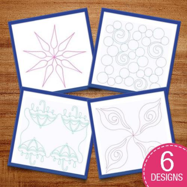 Picture of Quilt Blocks Embroidery Design Pack