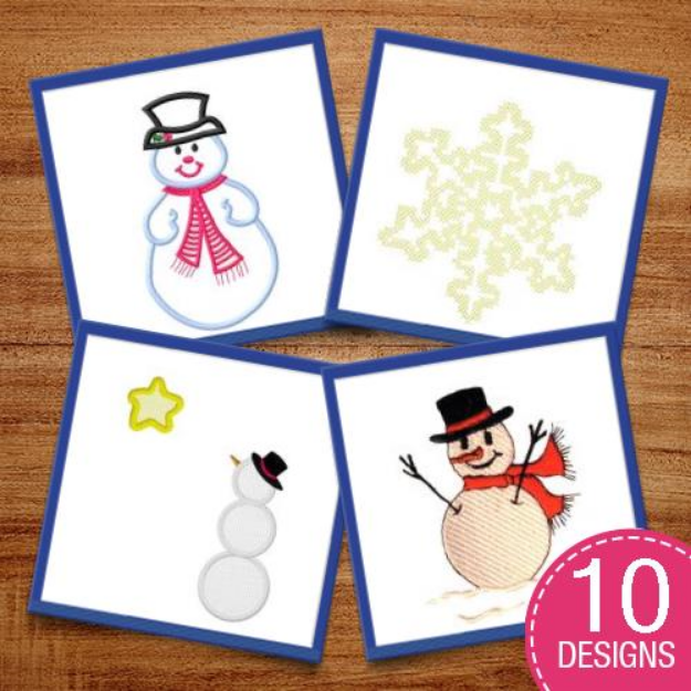 Picture of Winter Wonder Embroidery Design Pack
