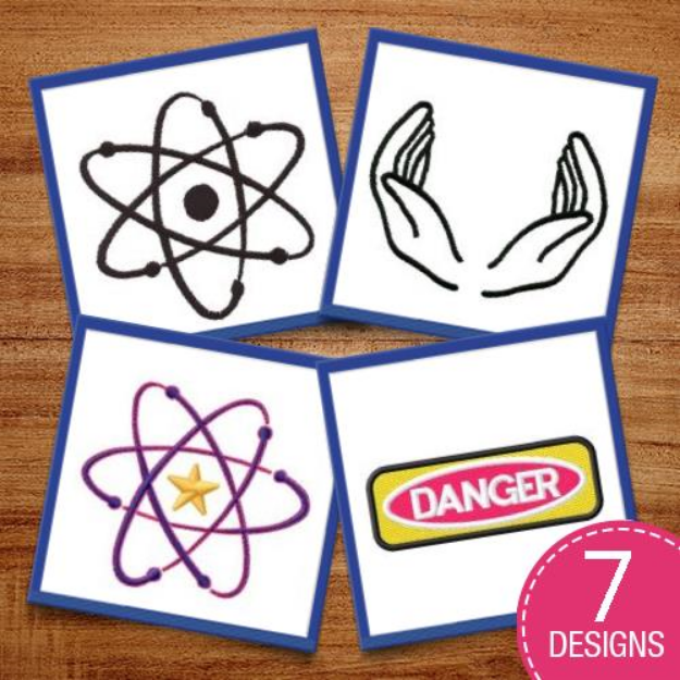 Picture of Signs & Symbols Embroidery Design Pack