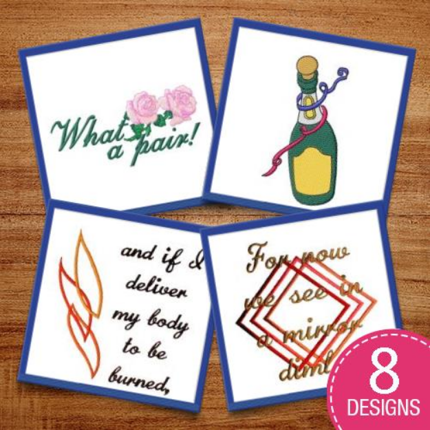 Picture of What A Pair! Embroidery Design Pack