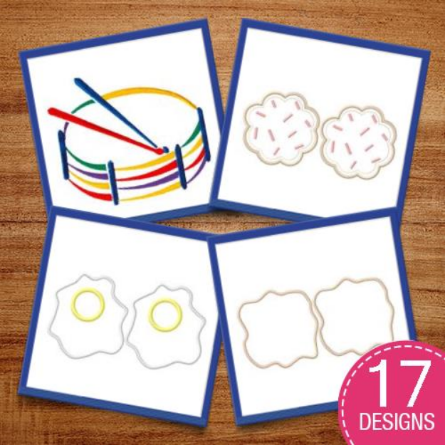 Picture of Everyday Outlines Embroidery Design Pack
