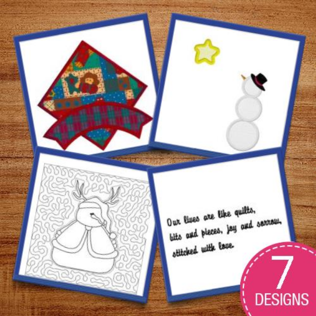 Picture of Quilting Decor Embroidery Design Pack