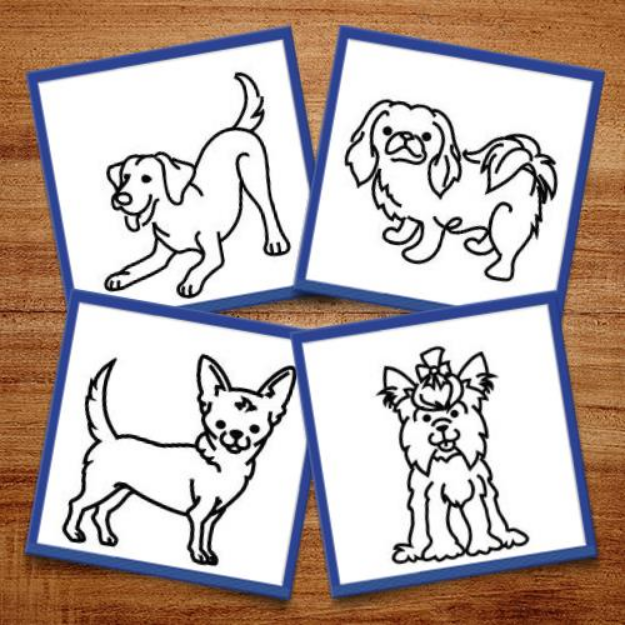 Picture of Doogle Dogs Embroidery Design Pack