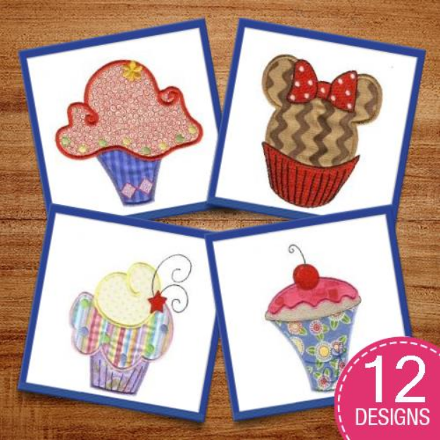 Picture of Lifes A Cupcake Embroidery Design Pack
