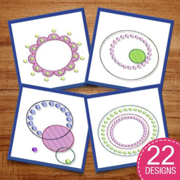 Picture of Lots of Dots Too Embroidery Design Pack