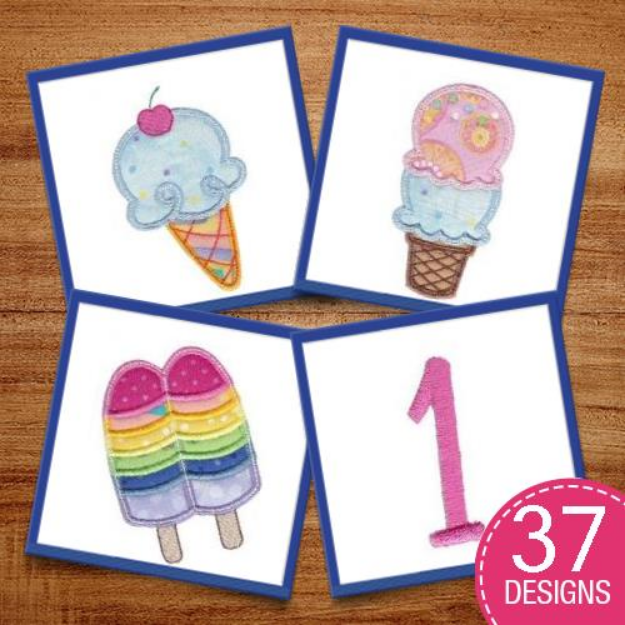 Picture of Sweet Thing Applique Embroidery Design Pack