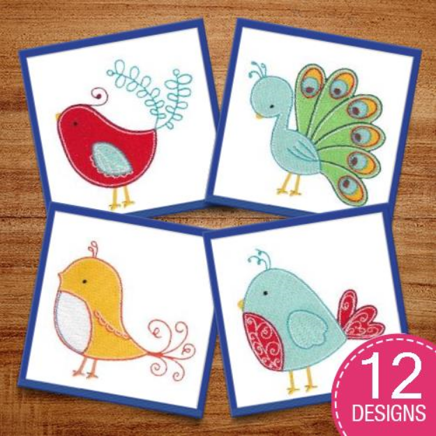 Picture of Tweet Thing Embroidery Design Pack