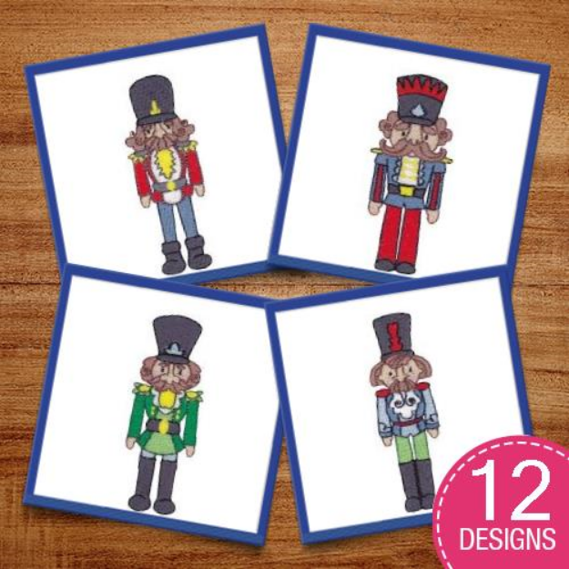 Picture of Nutcracker Embroidery Design Pack