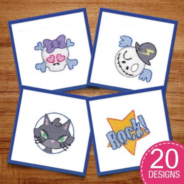 Picture of Mini Tweens Embroidery Design Pack
