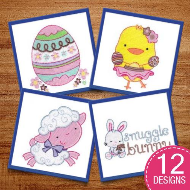 Picture of Easter Fun Embroidery Design Pack