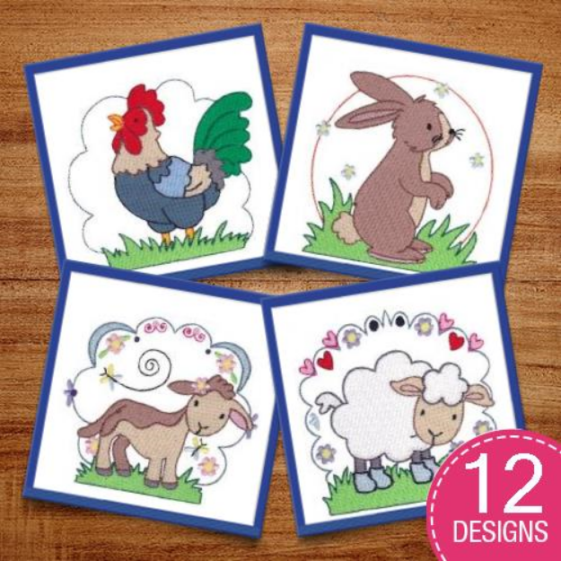 Picture of Easter Delights Embroidery Design Pack