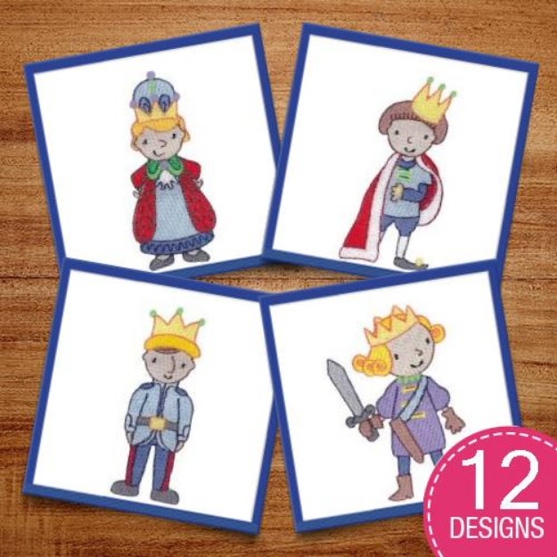 Picture of Prince Charming Embroidery Design Pack