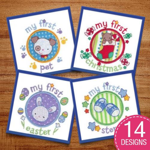 Picture of First Timer Applique Embroidery Design Pack
