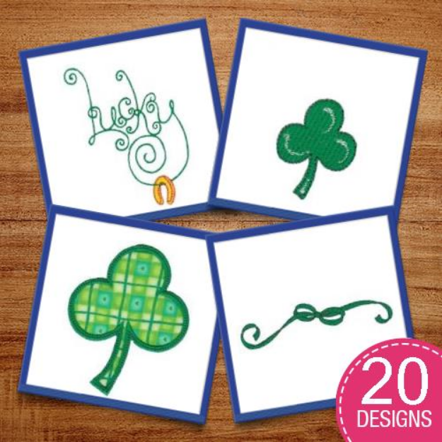 Picture of A Little Irish Embroidery Design Pack