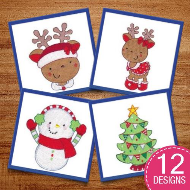 Picture of Lil Bit of Christmas  Embroidery Design Pack