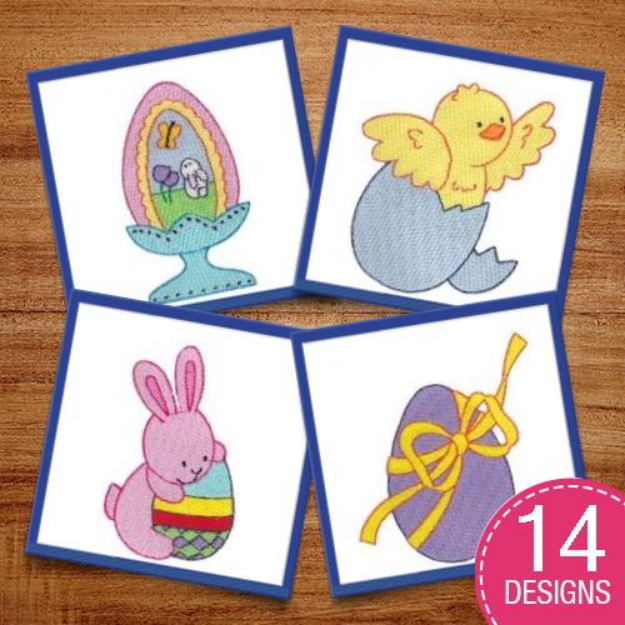 Picture of The Egg Embroidery Design Pack