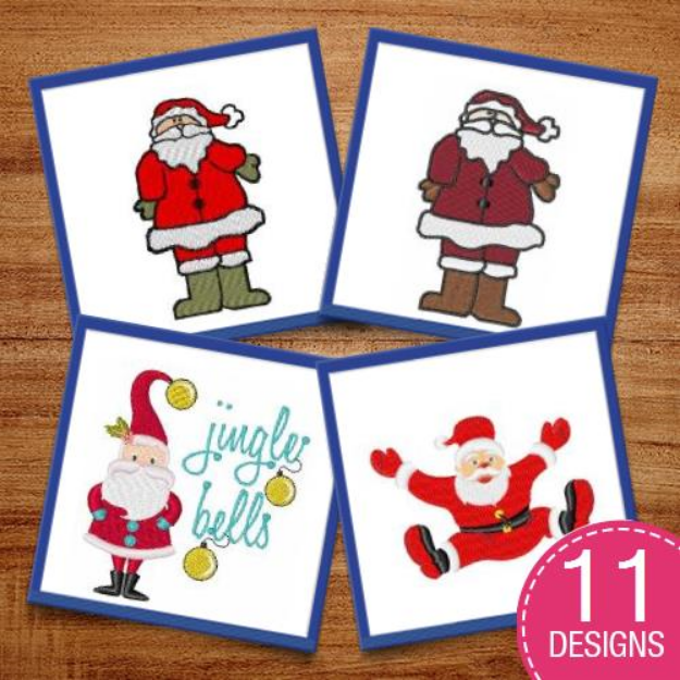 Picture of Ho Ho Ho Embroidery Design Pack