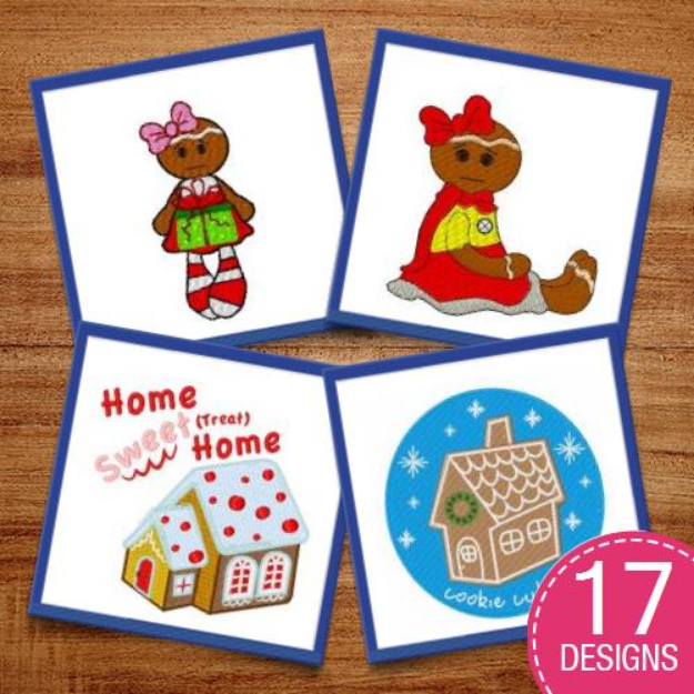 Picture of Santas Helpers Embroidery Design Pack