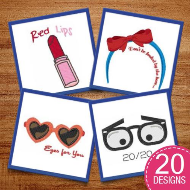 Picture of Accessorize! Embroidery Design Pack