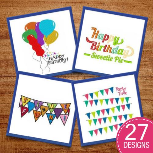 Picture of Special Occasions Embroidery Design Pack