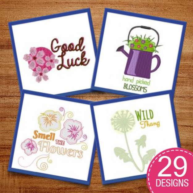 Picture of Live To Grow Embroidery Design Pack