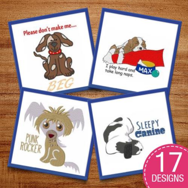 Picture of Adopt A Pet Today Embroidery Design Pack