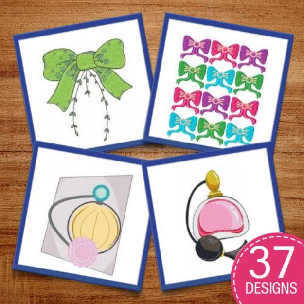 Picture of Clothing Accessories Embroidery Design Pack