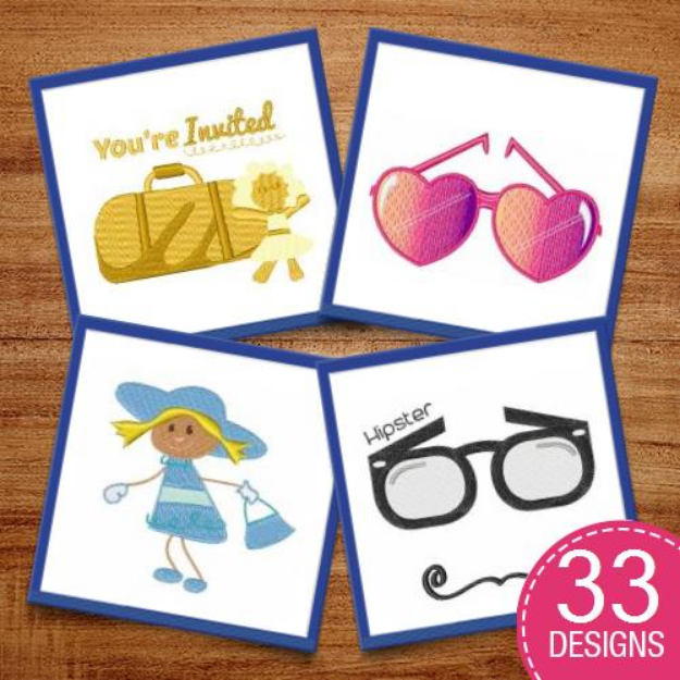 Picture of You Look Fabulous! Embroidery Design Pack