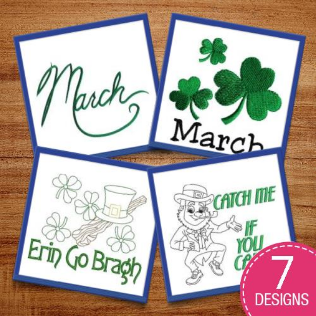 Picture of Irish Roots Embroidery Design Pack