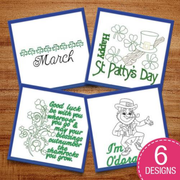 Picture of Think Irish! Embroidery Design Pack