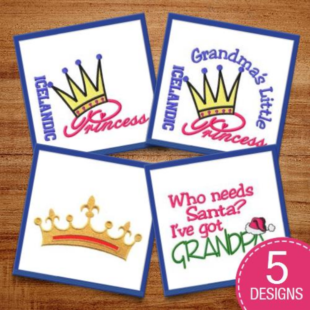 Picture of Were All Royal! Embroidery Design Pack