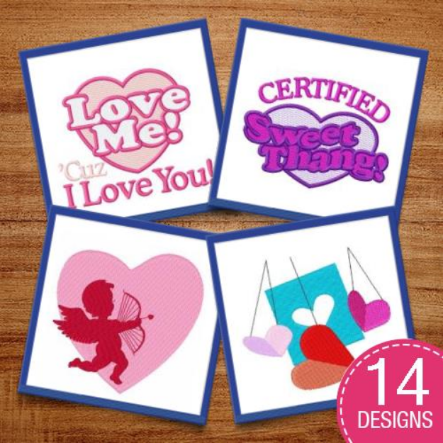 Picture of You Sweet Thing! Embroidery Design Pack