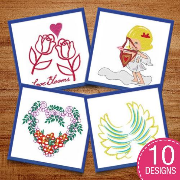 Picture of A Bushel & A Peck Embroidery Design Pack