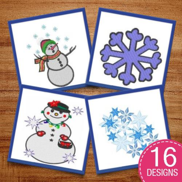 Picture of Winter Wonders Embroidery Design Pack