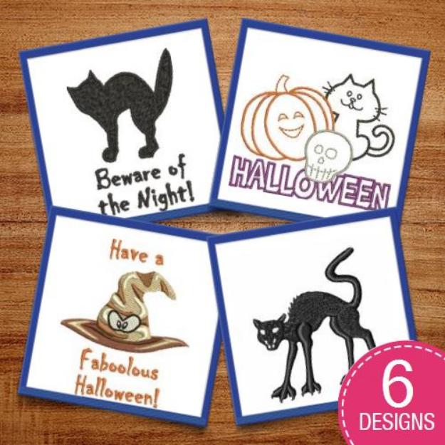 Picture of Beware Of Halloween! Embroidery Design Pack