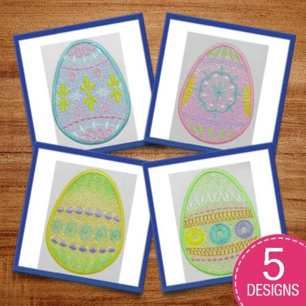 Picture of ITH MYLAR DECORATED EGGS