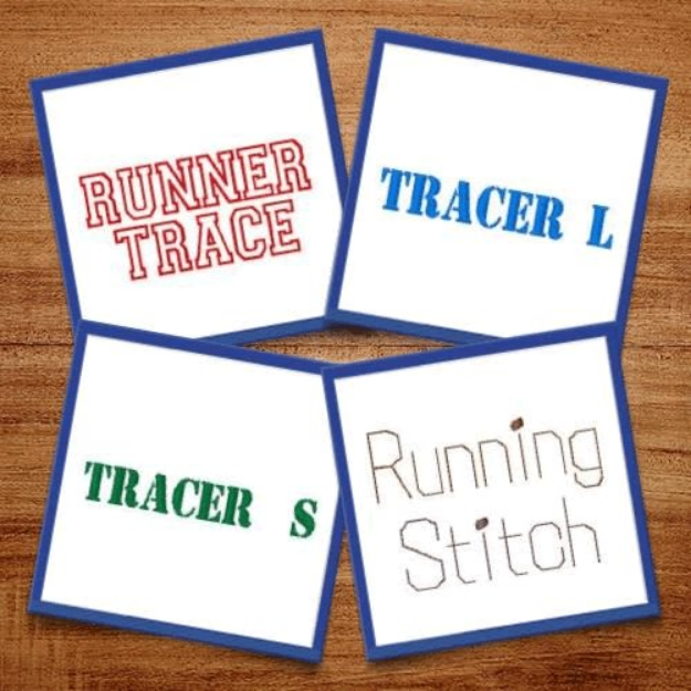 Picture of Tracer Fonts Embroidery Font Pack