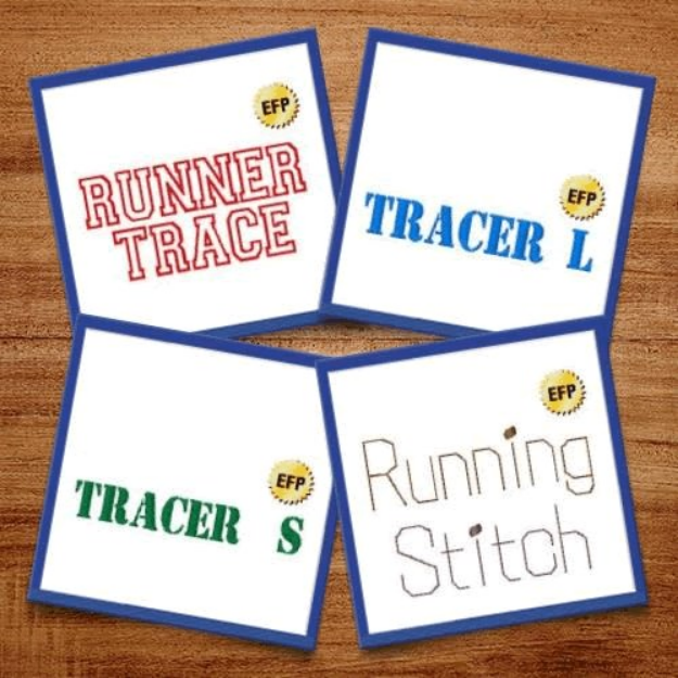Picture of Tracer Fonts Embroidery Font Pack
