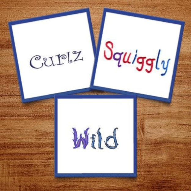 Picture of Fun Embroidery Font Pack